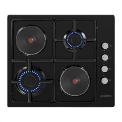 Комбинированная варочная панель Maunfeld eehe.64.5eb\kg - фото 16809322