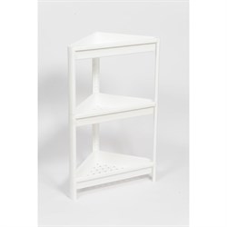 Угловая трехярусная этажерка Violet VIKEA - фото 16813959