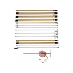 Комплект штанг для заземления Электро Трейд ВЛ КШЗ-10Э - фото 16846642