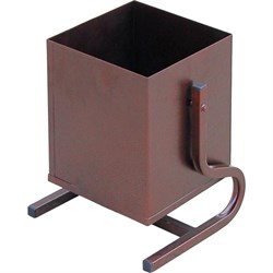 Квадратная металлическая урна Комплект-Агро KA5849 - фото 16868124