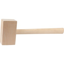 Деревянная прямоугольная киянка ACCURATE 46135 - фото 16897332