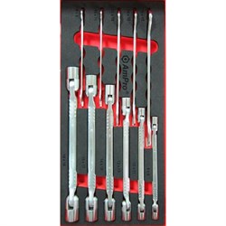 Набор шарнирных и рожковых ключей AmPro T40994 - фото 16929361