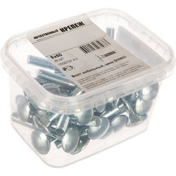 Мебельный болт качественный крепеж 8x60 DIN603 (30 шт.) - фото 16943010