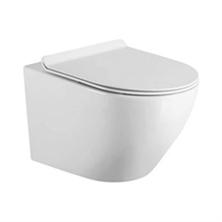 Подвесной безободковый унитаз Azario Gloria - фото 16948907