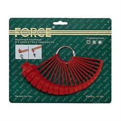 Набор для измерения размеров звёздочек FORCE 5201 - фото 16949110