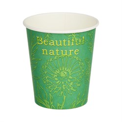 Одноразовый бумажный однослойный стакан Комус 1788819 - фото 16954089