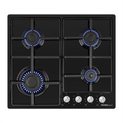 Газовая варочная панель HOMSair HGE643GBK - фото 16963900