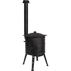 Казан Davr Metall печь+казан10(круг) - фото 16964384