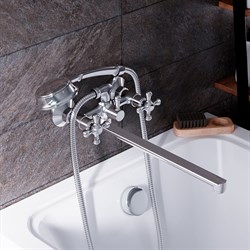 Смеситель для ванны,душа RedBlu by Damixa Retro - фото 16967179