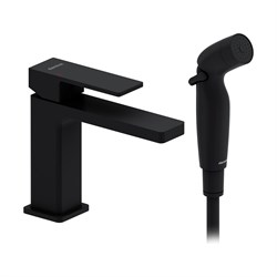 Смеситель для умывальника Damixa Gala черный матовый - фото 16968808