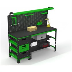 Металлический стол ООО Металекс серия SUN 750x1200x400 мм - фото 16979533