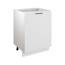 Шкаф - стол Атмосфера 60см Simple Н600 Белый/ Белый - фото 16998834