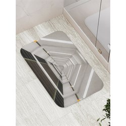 Противоскользящий коврик для ванной, сауны, бассейна JoyArty Таинственный коридор - фото 17013331