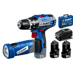 Дрель-шуруповерт ЗУБР Профессионал - фото 17016280