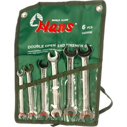 Комплект рожковых ключей HANS 16506M - фото 17016683