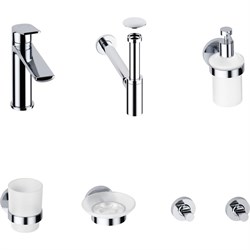 Смеситель для раковины в ванную комнату Wellsee ICON! for life - фото 17017057