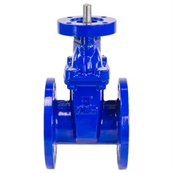 Обрезиненная клиновая задвижка для воды под электропривод DN.ru D040-00823 - фото 17021053