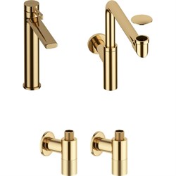 Высокий смеситель для накладной раковины Wellsee ONCE! and forever - фото 17023125