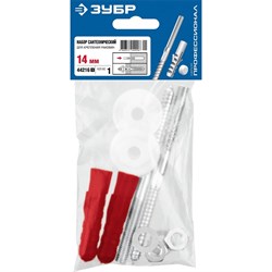 Набор для крепления раковин ЗУБР Профессионал - фото 17025339