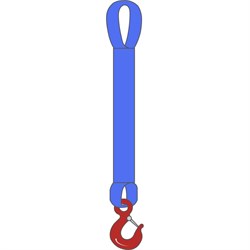 Одноветвевой текстильный строп ТамбовТехСнаб 1СТ - фото 17026036