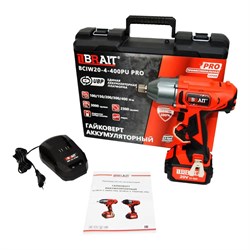 Аккумуляторный гайковерт BRAIT BCIW20-4-400PU PRO - фото 17030857