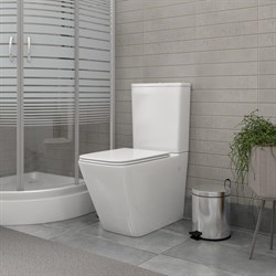 Напольный безободковый унитаз Teymi Helmi - фото 17031154