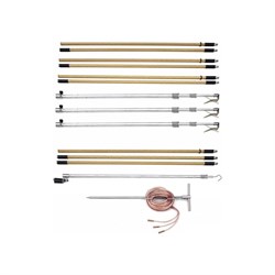 Комплект штанг для заземления Электро Трейд ВЛ КШЗ-10Э Т - фото 17031938