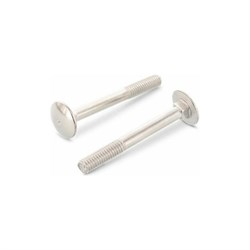 Оцинкованный болт ЦКИ М6x130, DIN 603, 25 шт. - фото 17032364