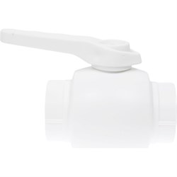 Кран шар EVER PLAST PP-R БЕЛЫЙ Россия - фото 17032500