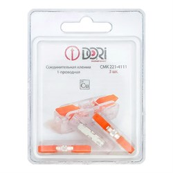 1-проводная соединительная клемма DORI смк 221-4111 - фото 17041541