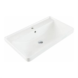 Накладная керамическая раковина Aquanet Ирис - фото 17362658