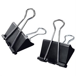 Зажимы для бумаг ПОВЫШЕННОЙ ВМЕСТИМОСТИ STAFF ECO, КОМПЛЕКТ 12шт, 60 мм, на 280 л., черные, картонная коробка, 274042 - фото 17379591