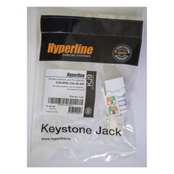 Вставка Hyperline KJ9-8P8C-C5e-90-WH - фото 17456293