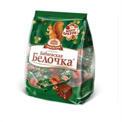 Конфеты шоколадные БАБАЕВСКИЙ "Белочка" 200 г., ББ16927 - фото 17479818