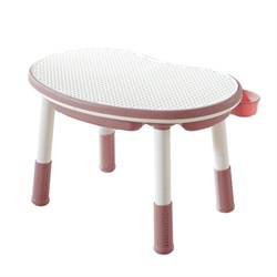 Стол детский трансформер 3 в 1 BRABIX KIDS CT-001, растущий, 2-8 лет, пластик, розовый, 533289 - фото 17484968