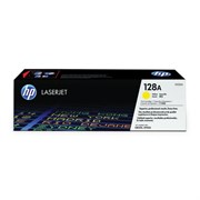 Картридж лазерный HP (CE322A) LaserJet CM1415FN/FNW/CP1525N/NW, желтый, оригинальный, ресурс 1300 страниц - копия