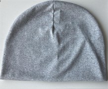 Подшлемник-шапка (тк.Трикотаж), серый меланж