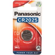 Батарейка Panasonic CR2025 3В бл/1 литиевая