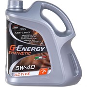 Масло G-Energy SyntheticActive 5W-40