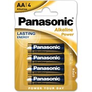 Батарейка Panasonic Alkaline LR6 AA 1.5В бл/4 щелочная