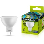 Светодиодная лампа Ergolux LED-JCDR-7W-GU5.3-6K