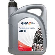 Синтетическая жидкость для автоматических трансмиссий GNV ATF III