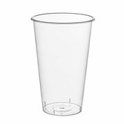 Стакан одноразовый пластиковый, прозрачный, сверхплотный, 500 мл, "Bubble Cup", ВЗЛП, 1021ГП
