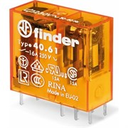 Универсальное миниатюрное электромеханическое реле FINDER 406190240000