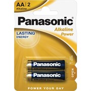 Батарейка Panasonic Alkaline LR6 AA 1.5В бл/2 щелочная