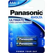 Батарейка Panasonic Evolta LR03 AAA 1.5В бл/2 щелочная