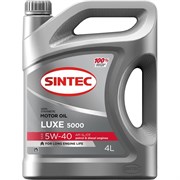 Моторное масло SINTEC Люкс 5W-40 SL/CF