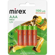 Аккумулятор Mirex Ni-MH HR03 / AAA
