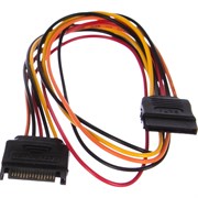 Удлинитель кабеля питания Cablexpert CC-SATAMF-02