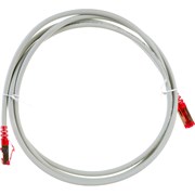 Экранированный патч-корд Hyperline PC-LPM-STP-RJ45-RJ45-C5e-2M-LSZH-GY